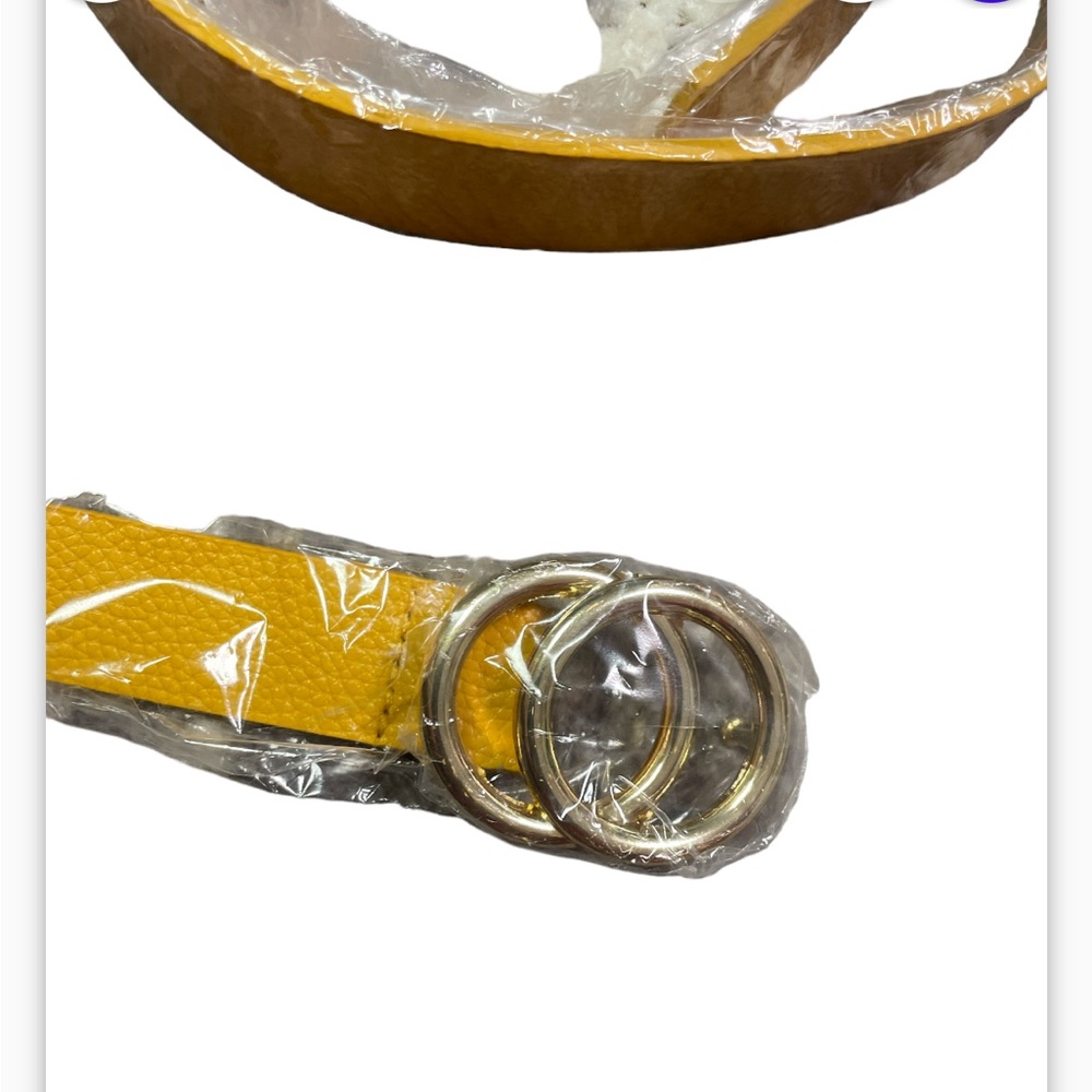 🆕 Yellow Women’s Belt size 7